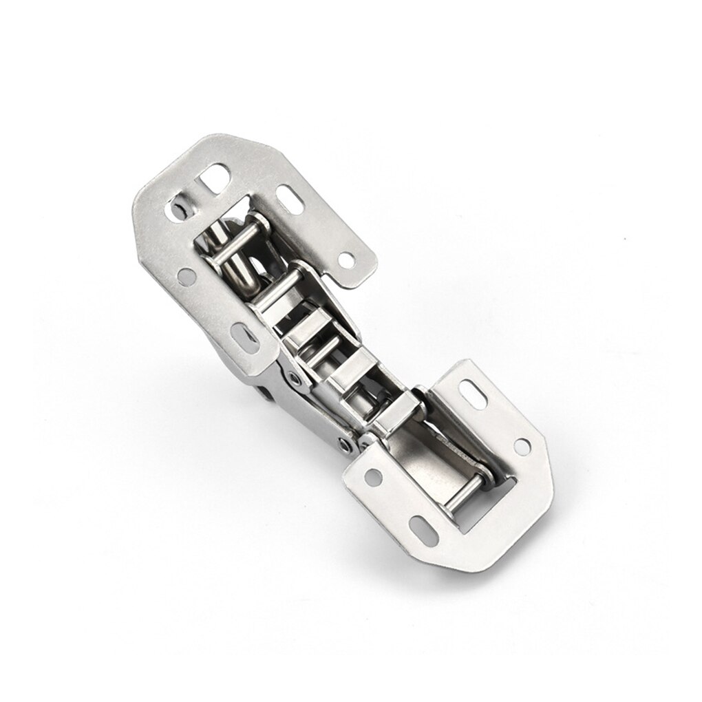 90 Degree 3-5 Inch Free Perforated Hinge Cabinet Wardrobe Hinge Thickened Angle Folding Spring Door Hinge Furniture Hardware
