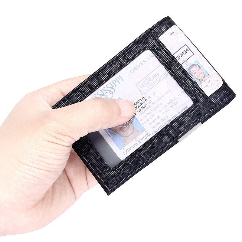 Casual Men Wallet Thin Slim Short Clutch Bag Multi-card Slots Credit Card Holder Portable Male Coin Purse for Travel