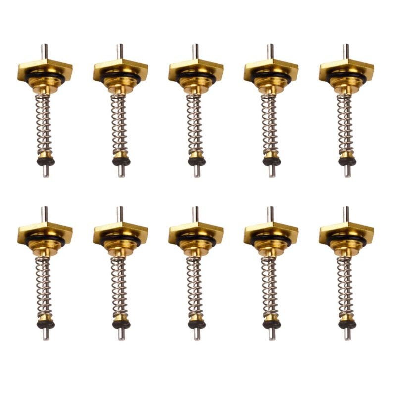 Válvula de enlace de agua de caldera de Gas 10 Uds. Dedal de 10mm/12mm de longitud de para piezas de electrodomésticos de válvula de calentador de agua GLP: 10mm