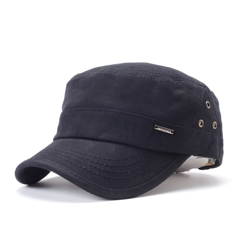[SMOLDER] nueva gorra plana de , sombreros militares para hombres y mujeres, gorra con visera clásica, gorra de béisbol para exteriores, hombres: Style1