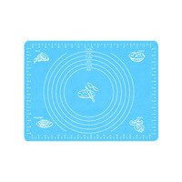 Mini rodillo de silicona para cocina, herramientas de pastelería, rodillos de cocina antiadherentes giratorios, rodillo de masa de madera, accesorios para hornear: 30x40cm mat