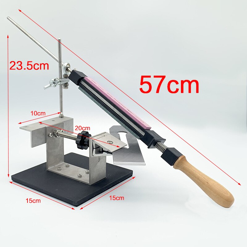kitchen knife sharpener whetstone diamond set sharpening tools Multifunction Fixed angle sharpener apex edge blade ruby bar