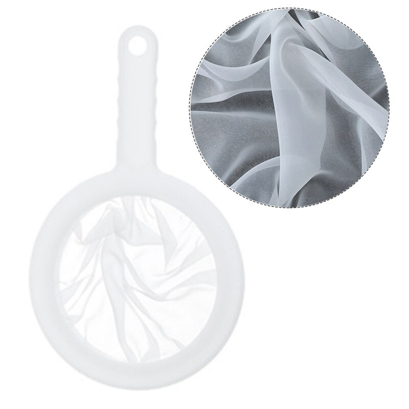 100/200/400 de malla de cocina Ultra-fina malla colador cocina de filtro de malla de Nylon cuchara para adecuado para leche de soja leche de café yogur