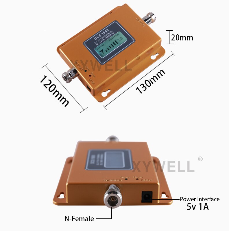 LTE1800MHz Gsm Mobiele Cellulaire Versterker Gsm Lte 1800(Band3) dcs 75dB Gain 2G 4G Mobiele Telefoon Signaal Repeater Gsm Signaal Booster