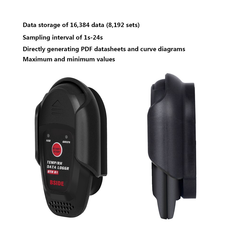 BTH81 Meter Temperature Humidity USB Port Mini Thermometer Tools Analyzers Data Logger High Accuracy Storage Easy Install