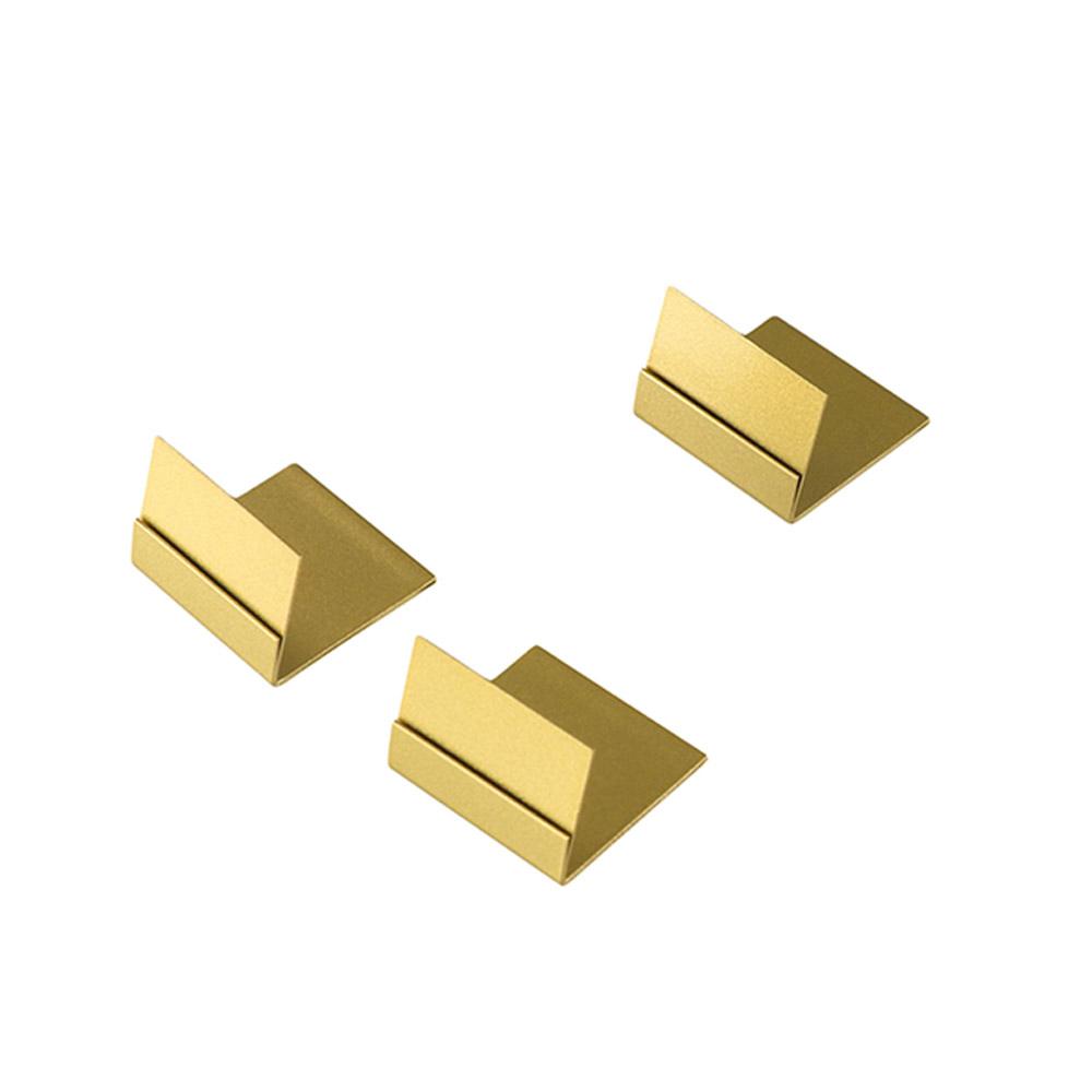 Feestartikelen metalen naamkaartjeshouder met clip, doe-het-zelf gouden plaatskaarthouder, duurzame prijskaartjes, diner feest