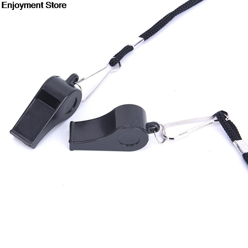 2Pcs Coach Whistle Sports Football Basketball Referee Training Whistle Outdoor Survival With Lanyard