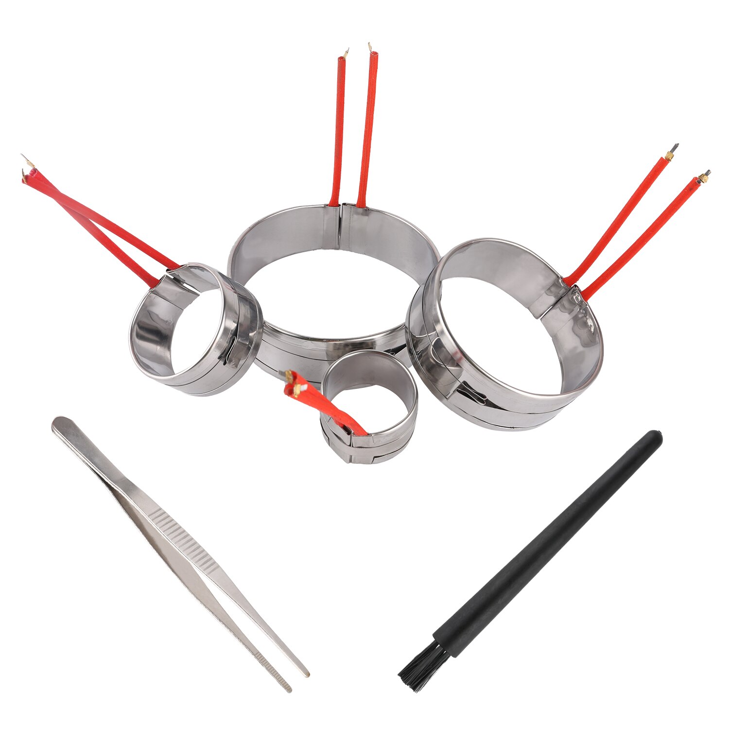 300W Solder Pot Tin Melting Furnace Thermoregulation Soldering Desoldering Bath 200~480℃ Free Heating Element And Cleaning Tools