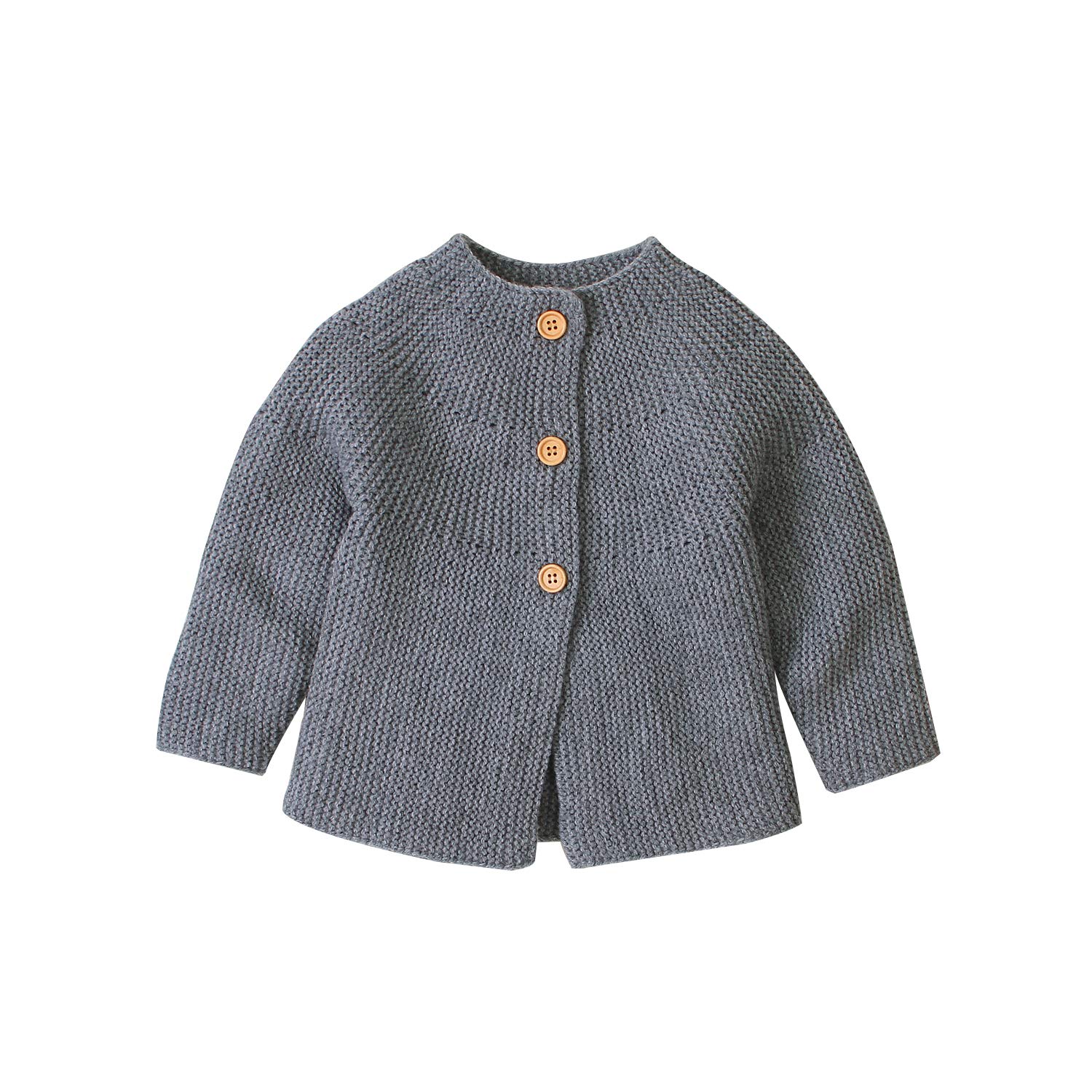 Baby Baby Meisje Vest Trui Fall Winter Gebreide Single-Breasted Jasje Jas Outfits: A / 18m