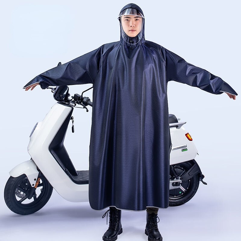 Mode Motorfiets Wandelen Regenjas Vrouwen Regenkleding Mannen Reflecterende Regenjas Ondoordringbare Poncho Japan Waterdichte Regenhoes Hooded