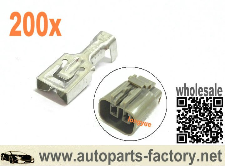 200pcs Terminals For Alternator plug /connector to suit Bosch - Hitachi - Mitsubishi - Ford - Holden