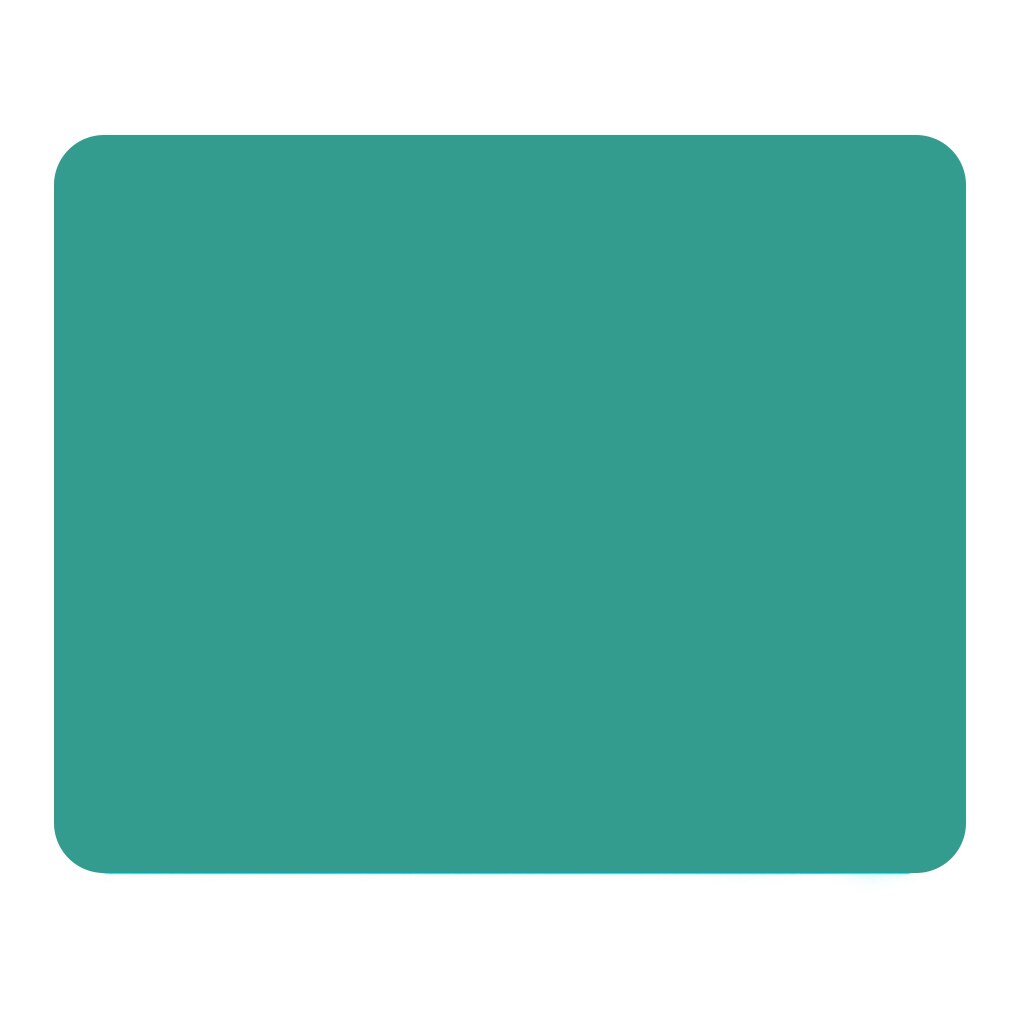 Effen Kleur Ultra Dunne Student Stof Gaming Muismat Kleurrijke Mat Smaakloos Non Slip: light blue