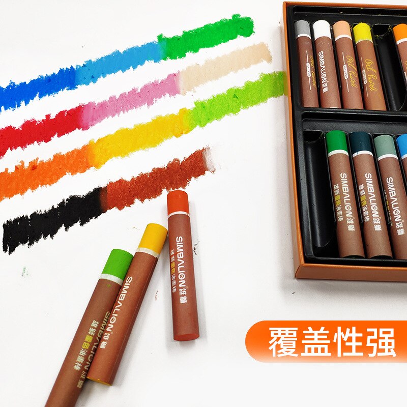 24 36 Colors Oil Pastel for Artist Student Graffiti Painting Drawing Pen School Stationery Art Supplies Soft Crayon