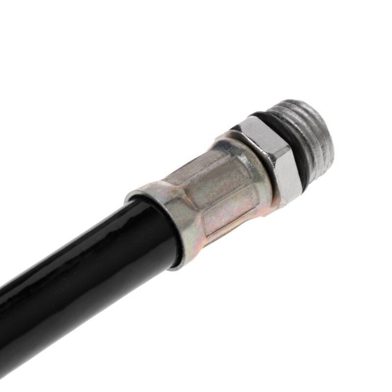 Air Tyre Inflator Pressure Car Auto Tire Pump Hose Gauge Flexible Hose Connector