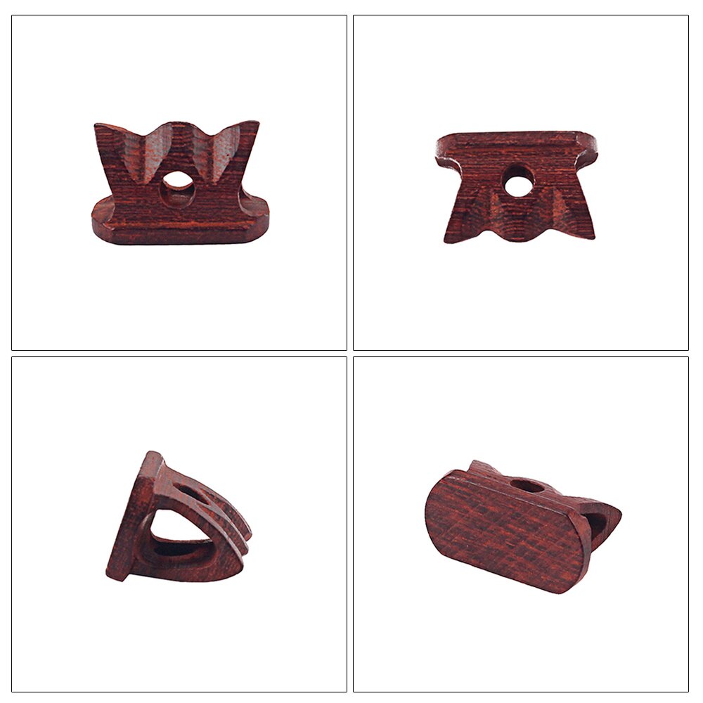 Erhu – pont creux chinois en bois de rose BY101, pièces d'instruments musicaux, accessoires (bois de rose)