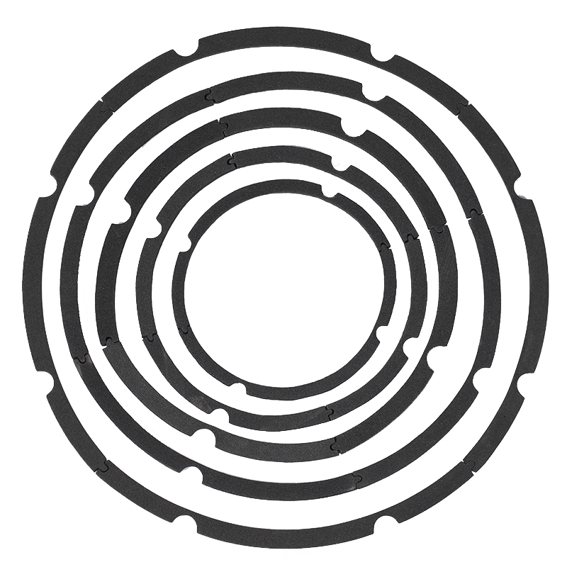 1Pcs Woofer Speaker Foam Speaker Pad 4-hole/8-hole Speaker Repair accessories DIY Sponge Speaker Shell