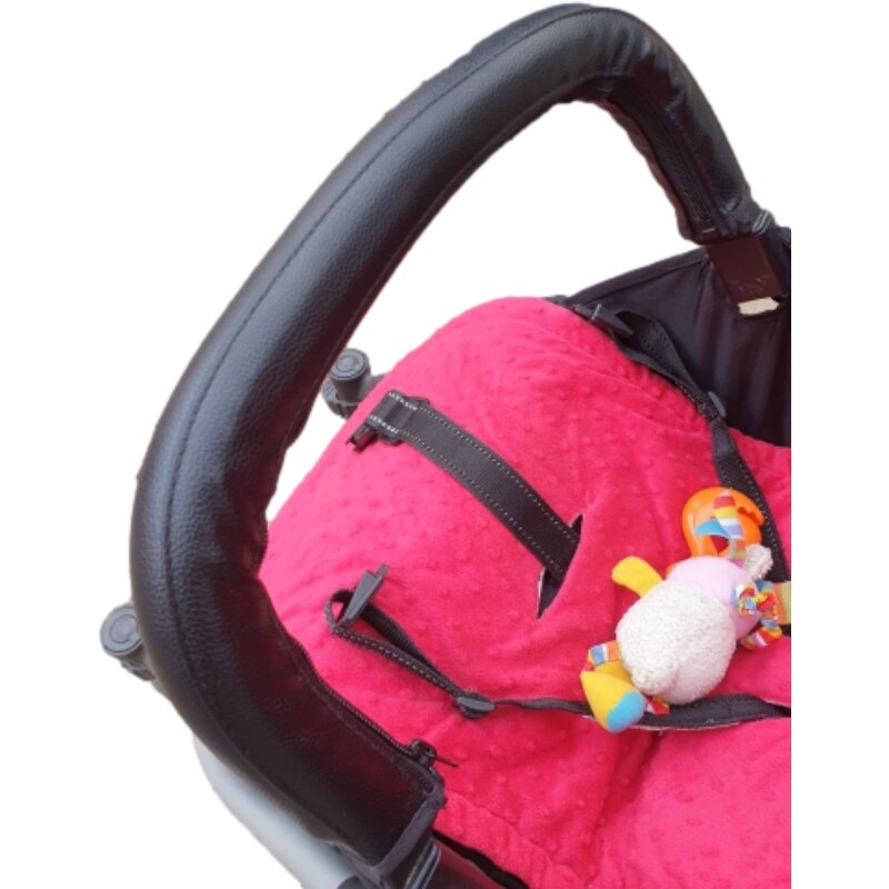 Skinnhåndtak beskyttelsestrekk passer for valco baby snap 4 barnevogn barnevogn stang erme koffert armlen trekk barnevogn tilbehør