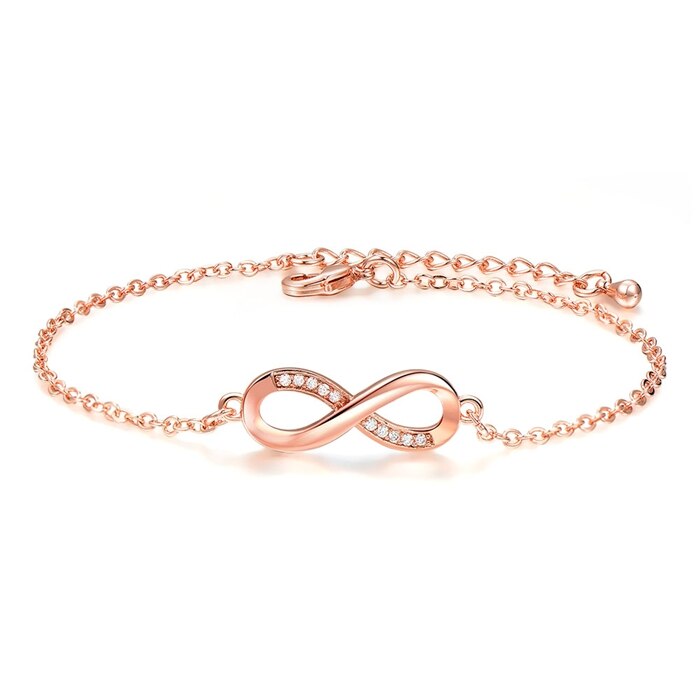 DEELAN Mode armband voor vrouwen eenvoudige stijl persoonlijkheid 8th bruiloft armband vriendschap Valentijn dag: DLB87-MA