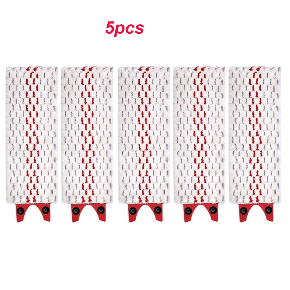Microvezel Floor Vlakke Spin Spray Mop Pads Schoonmaakspullen Vervanging Refill Doek Mopa Hoofd Voor Vileda Ultramax Accessoires: 5PC