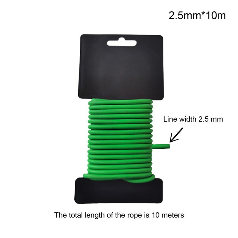1PC Plant Twist Ties Flexible Coated Wires Plant Fixing Wire Bonsai Branch Training Wire Garden Prevent Bending Tools PVC 10M: 2.5mm 10m