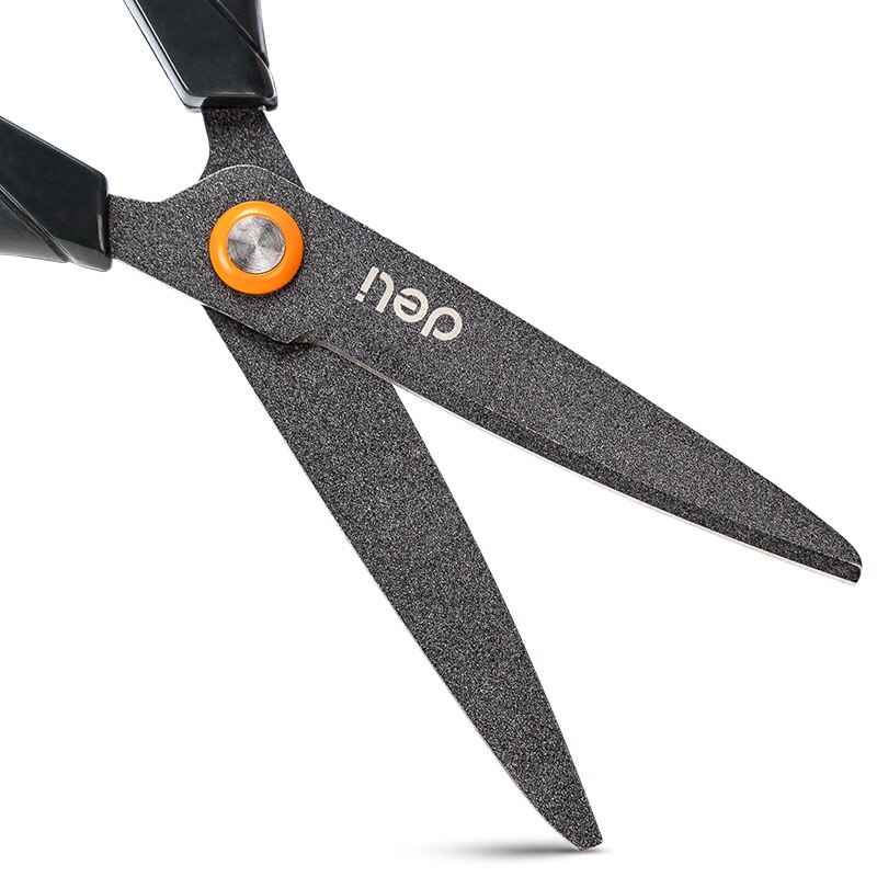 Teflon scissors, anti stick and anti rust, stainless steel tailor scissors, office and home scissors, solid and durable alloy