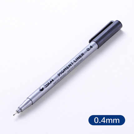 Manga Liner Pigma Micron alcool encre dessin pinceau stylo marqueur 0.05 0.1 0.2 0.3 0.4 0.5 6 pointe noir Fineliner croquis stylos