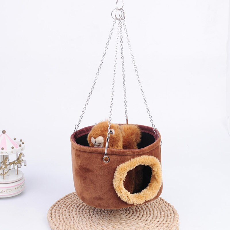 Hamster hangmat huisdierbed eekhoorn hangmand katoenen nest totoro honingzak vliegend hangend nest hamster hangmat huisdierbenodigdheden