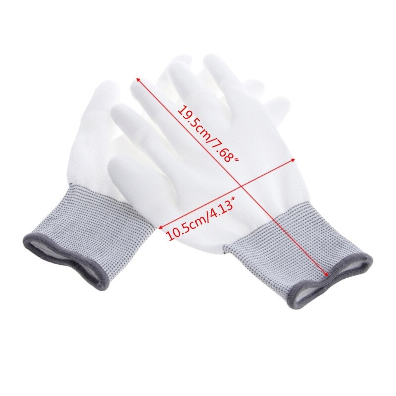 B0ka 1 paar antistatische antislip handschoenen voor pc, computer, esd, elektronisch werk, reparatiehandschoenen