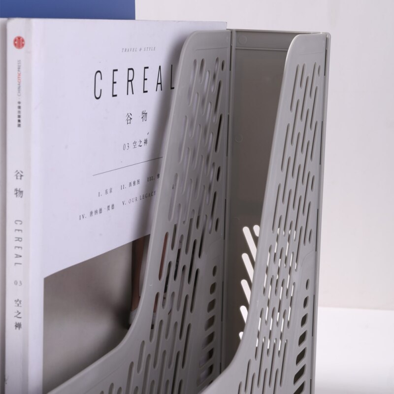 Deli Newspaper Storage Box Magazine Holder Desktop Organizer For Document Letter File Cabinet Home Office School Supplies