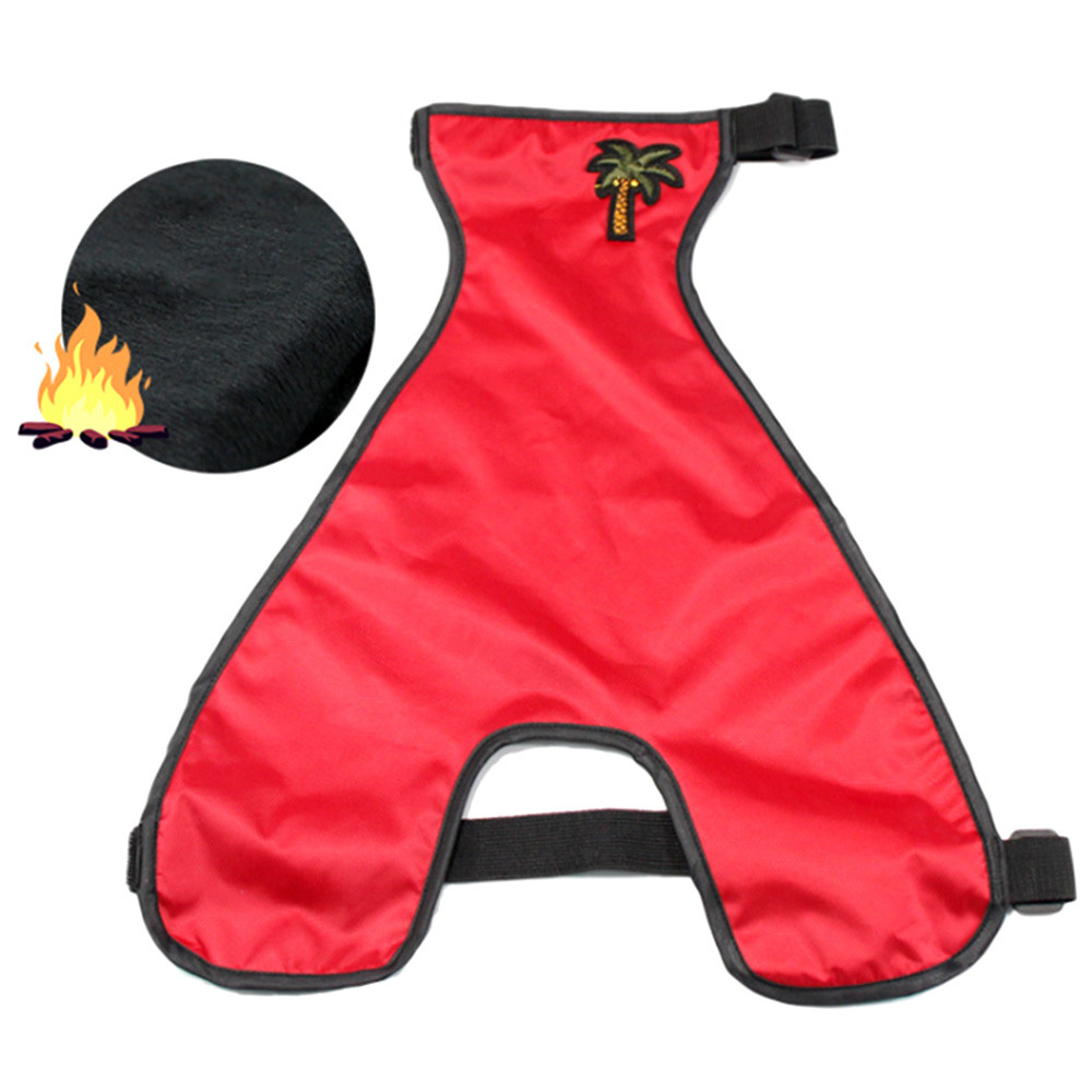 Winter Beschermen Corgi Tummy Hond Kleding Voor Kleine Korte Been Honden Huisdieren Kleding Franse Bulldog Pug Waterdichte Schort: red-Male / M