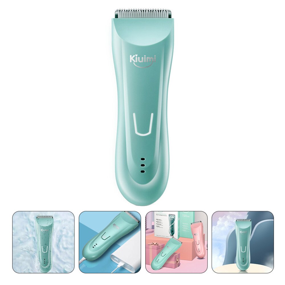 1pc automatische stofzuiger-haartrimmer met geluidloze haartrimmer voor baby's en kinderen