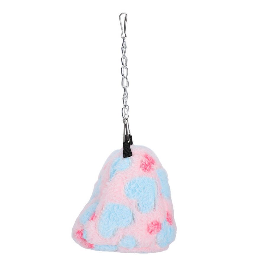 Pet Cage for Hamster Accessories Hamster Sleeping Bag Pet Hanging Cute Bedroom Heart Shaped Castle Hammock