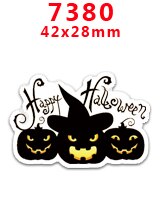 Diy askartelutarvikkeet halloween-painetut tasaselkäiset tasomaiset hartsit 30 kpl. pr -1191-9804: Pr -7380