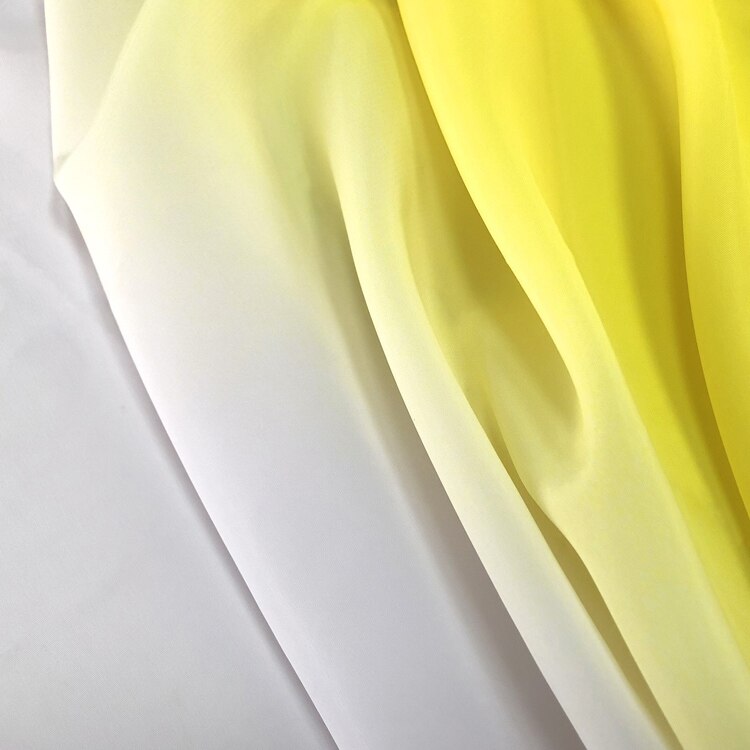 1*1,2 M tela gruesa de gasa gradiente ombre material para vestido de Koshibo: 3