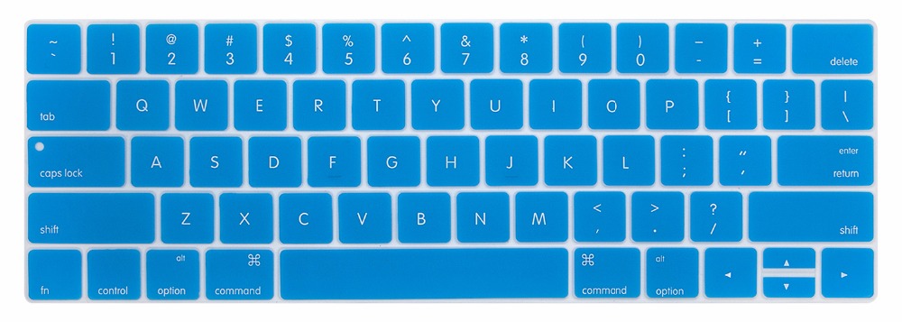 Keyboard Cover for MacBook Pro with Touch Bar 13" or 15" (A2159 A1989 A1990 A1706 A1707) Silicone Skin