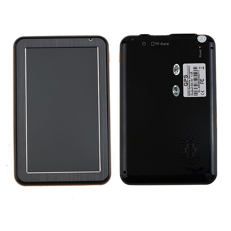 5 inch touchscreen auto gps navigatie satelliet navigator 800 mhz cpu 8gb+ fm-zender bundel gratis nieuwste kaarten