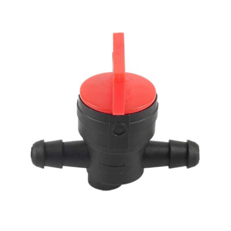 1PC 1/4" Fuel Shut Off Valve Straight Inline Cut Off Gas Valve Outdoor Small Engine Valve 90 Degree Petcock Carburetor: Default Title