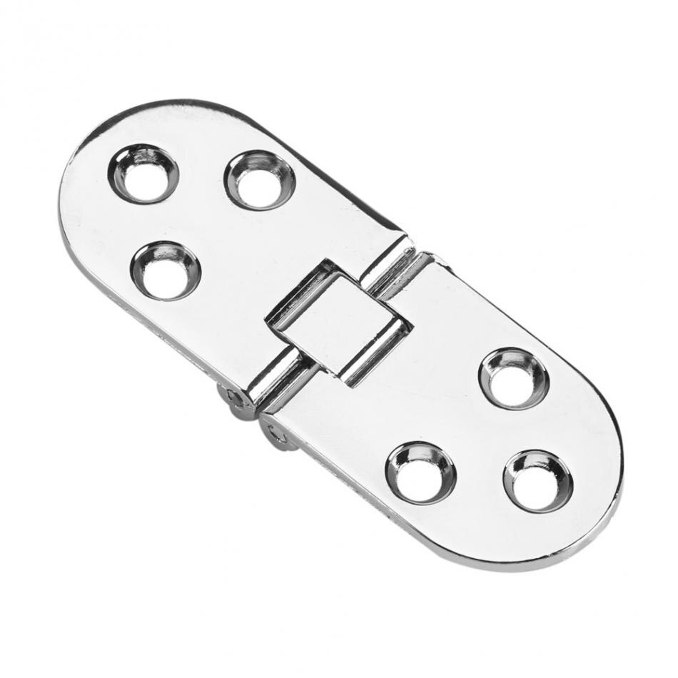 WALFRONT 80*30mm Siilver/Gold Zinc Alloy Tray Hinge Metal Round Edge Sewing Machine Folding Table Furniture Flip Tray Hinge