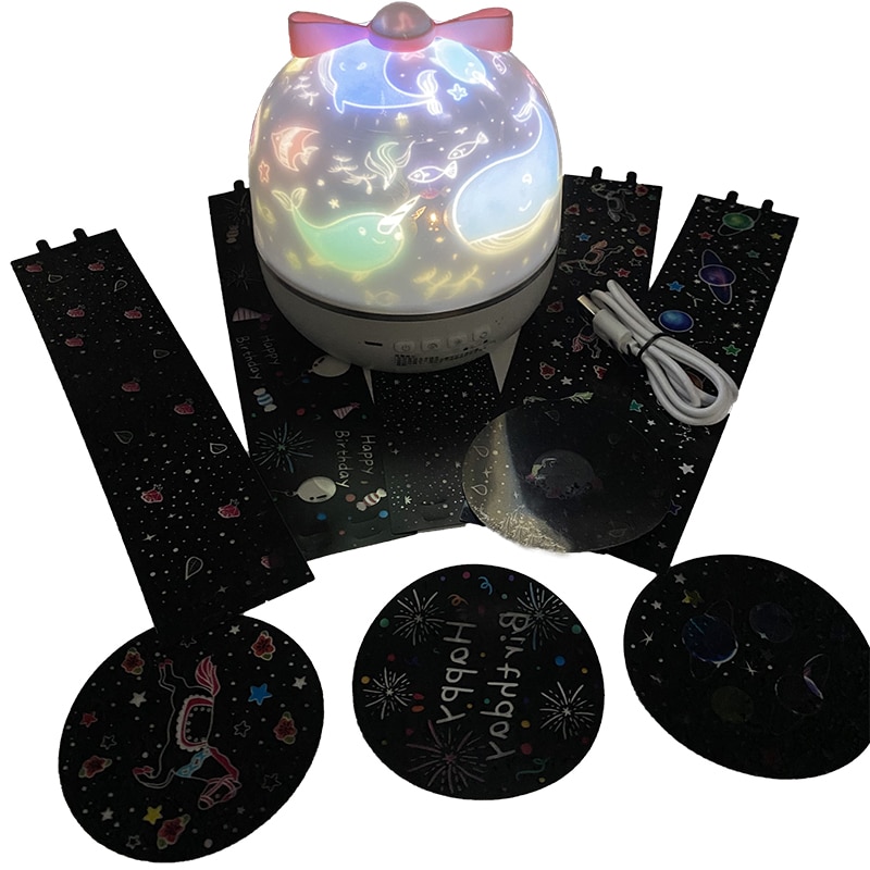 Muziekprojector nachtlampje met bluetooth-luidspreker, oplaadbaar, universum, sterrenhemel, draaibare ledlamp, kleurrijke knipperende ster, kinderen en baby's