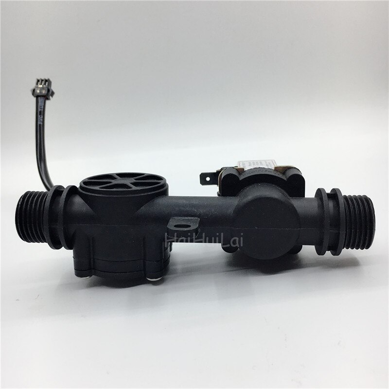 G1/2 Plastic Water Hall Flow Sensor + Solenoid Valve