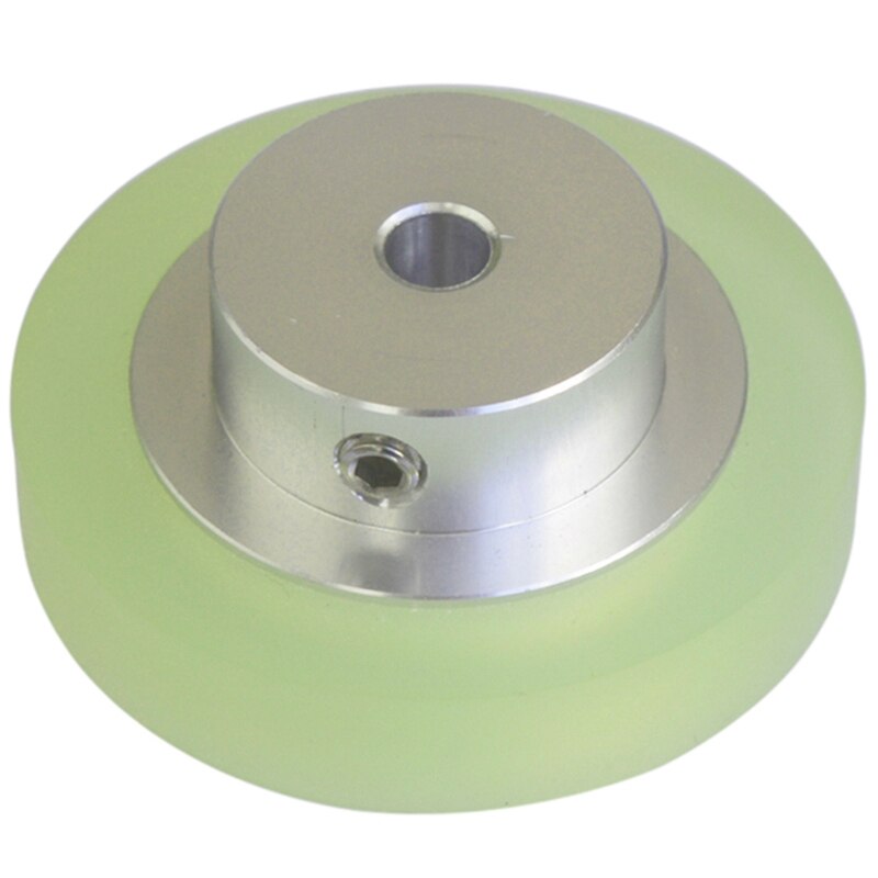 -aluminium polyurethan industrielt encoderhjul målehjul til måling af roterende encoder: Omkreds 300mm