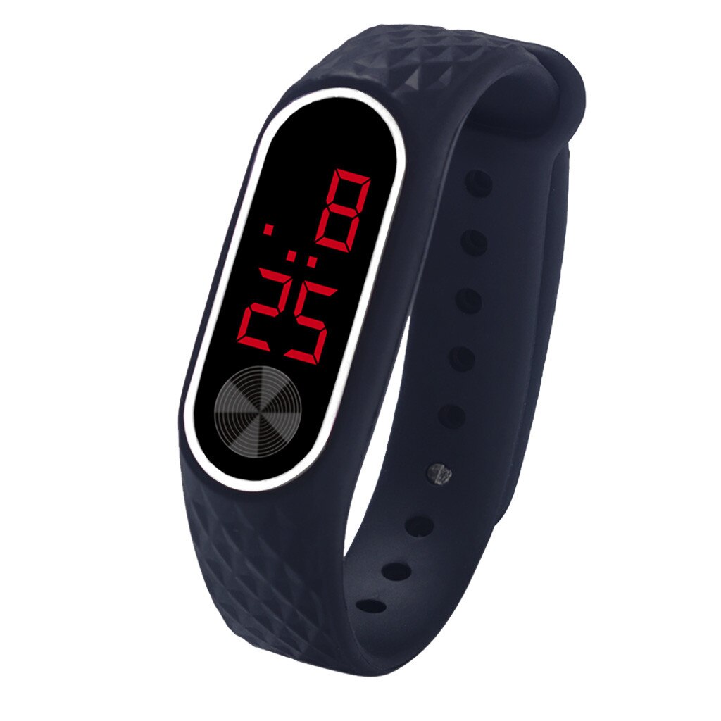 LED Digital Display Bracelet Watch Children's Students Silica Gel Sports Watch Digital Wristwatches часы женские наручные reloj