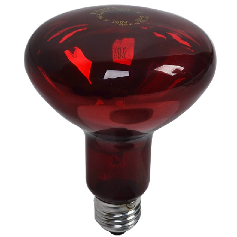 Ampoule infrarouge de lampe de la chaleur 275W ampoule infrarouge de soin 220V E27