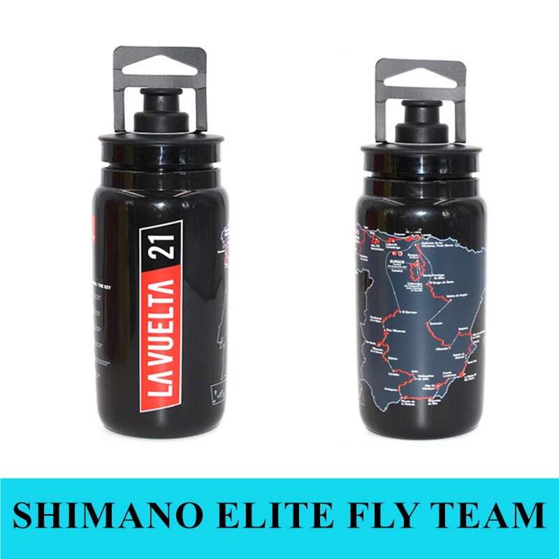 Shimano elite team edition cykelflasker sportskedel 550ml udendørs drikkedunk