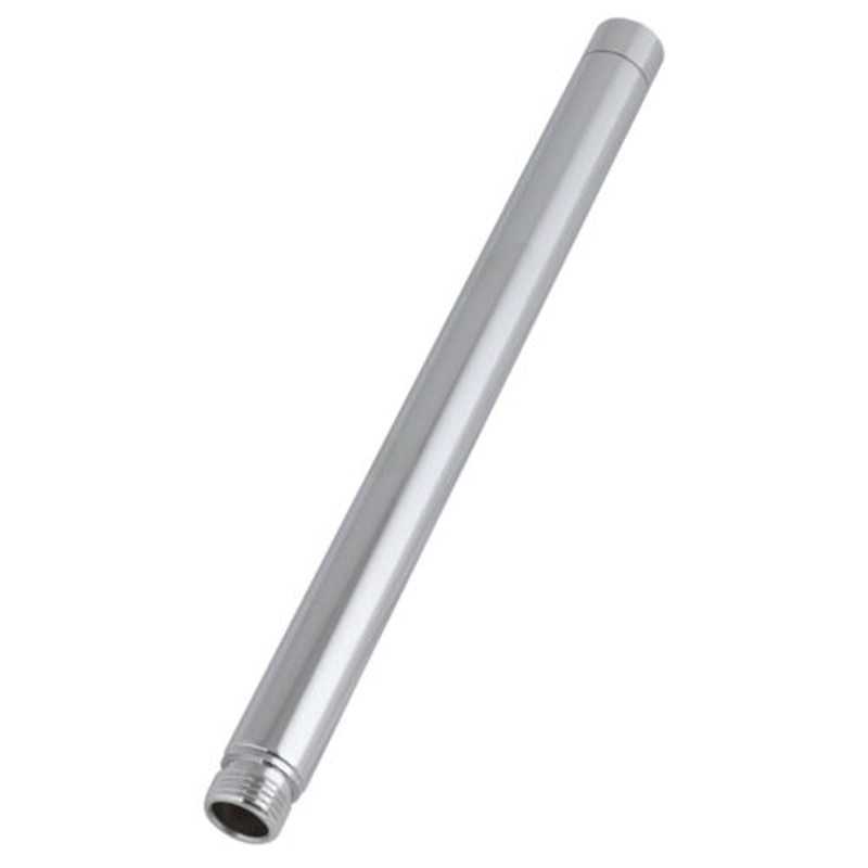 1pc 10&quot; Stainless Steel Shower Arm Handheld Rain Shower Head Arm Tube for Bathroom Spray Nozzle Extension Pipe