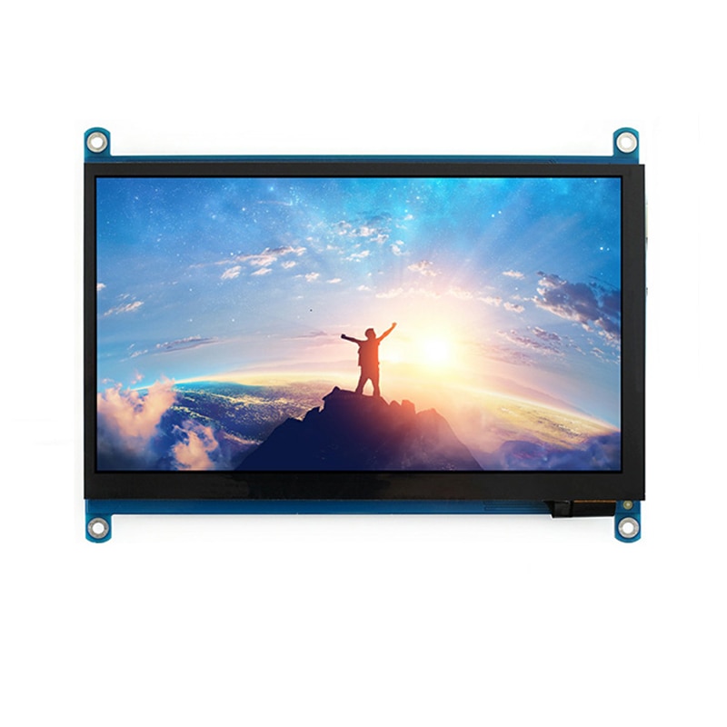 7 Inch Touch Screen 1024x600 Resolution LCD Display HDMI TFT Monitors Compatible for Raspberry Pi UND