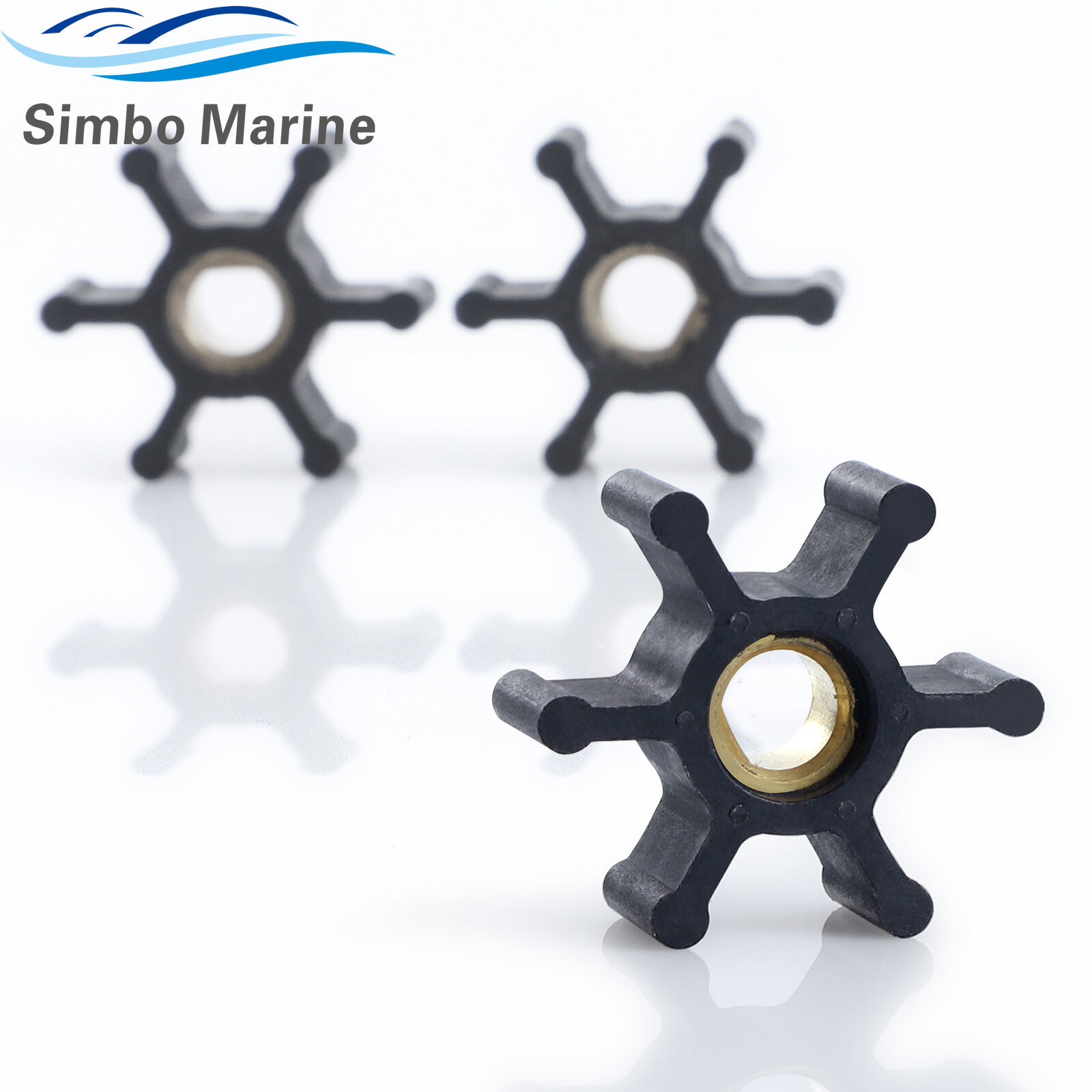 3pcs Impeller for Utility Water Transfer Pump PAS-30 PDS-30 Model 1/10th 1/12th HP 66059-WYN1