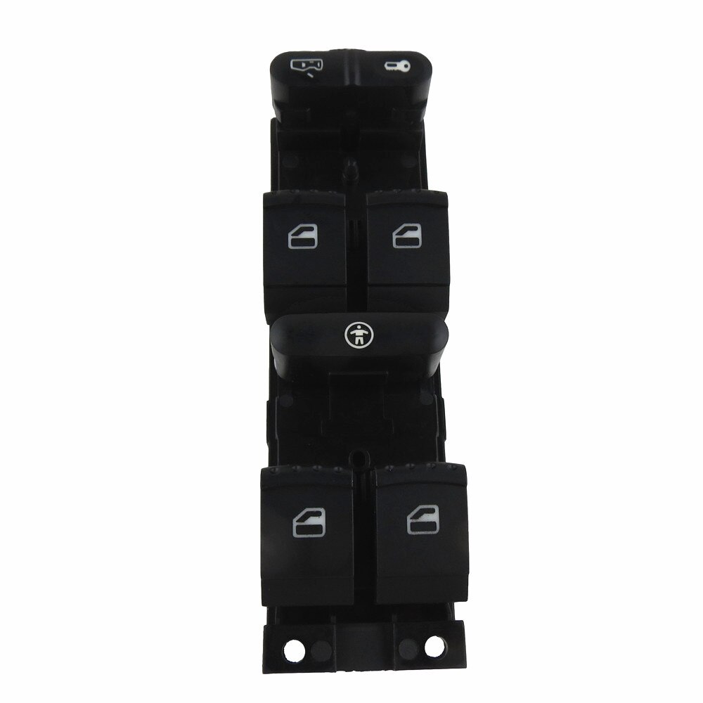 Faroechi 1J4959857C Window Master Switch Knop Console Voor Volkswagen Golf Jetta Bora Passat B5 Seat Leon Toledo 1999-2006.