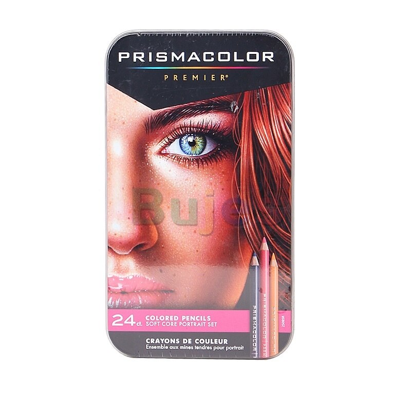 Prismacolor Premier – ensemble de crayons de couleur à l'huile, doux, 132mm, à gros noyau, pour artiste, 24 48 72 150 4.0