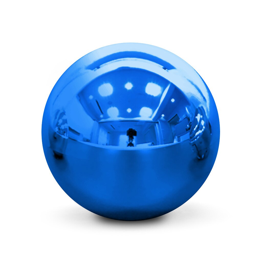 Originele Metallic Kleur Bal Top Handvat Authentieke Sanwa LB-35 Balltop Metallic Goud Zilver Grijs Top Bal Voor Sanwa Jlf Serie: Metallic Blue 1pcs